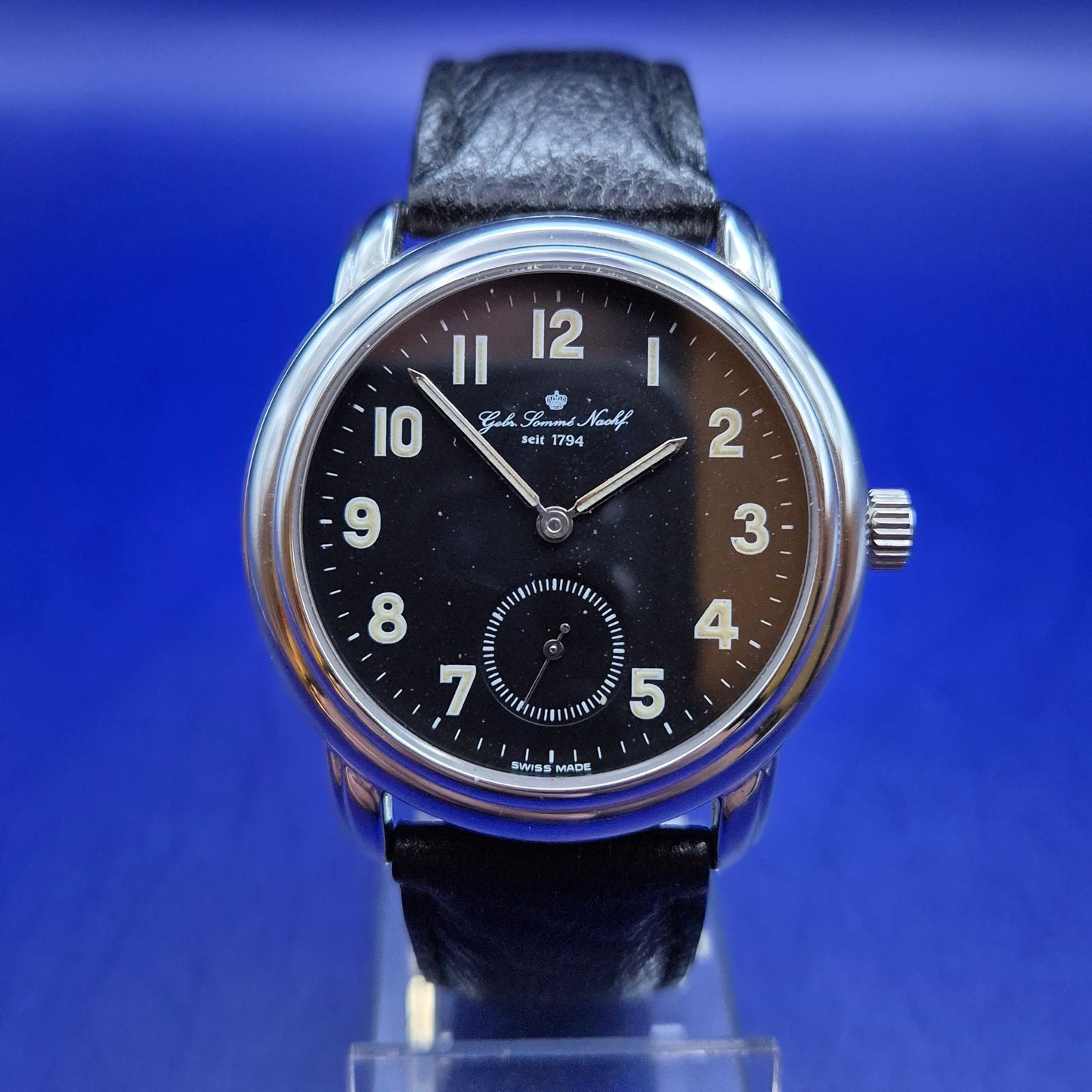 Klassische Gebr. Sommé Nachf. Herren Uhr – Schweizer Präzision