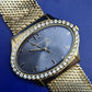Excellance Damen Uhr – Goldfarbenes Mesh-Design mit Strass-Lünette
