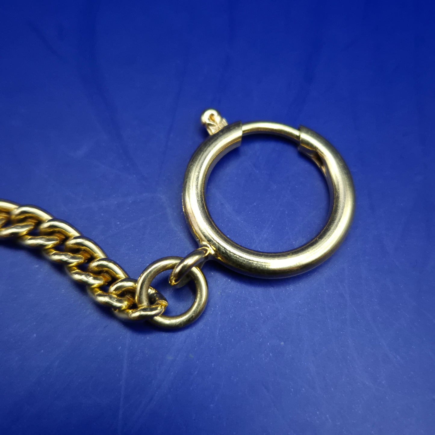 Elegante Goldene Taschen Uhr – Made in Germany mit Mondphase