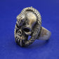 Massiver Biker Ring – Totenkopf mit Schlange im Gothic Stil