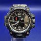 Robuste SMAEL Herren Uhr – Sportliches Camouflage Design mit Dual Time