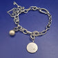 Fossil Damen Armband – Vintage-Stil mit Herz-, Schlüssel- und Globus-Anhängern
