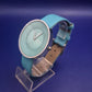 Moderne Lambretta Cielo Damen Uhr – Minimalistisches Türkis & Silber