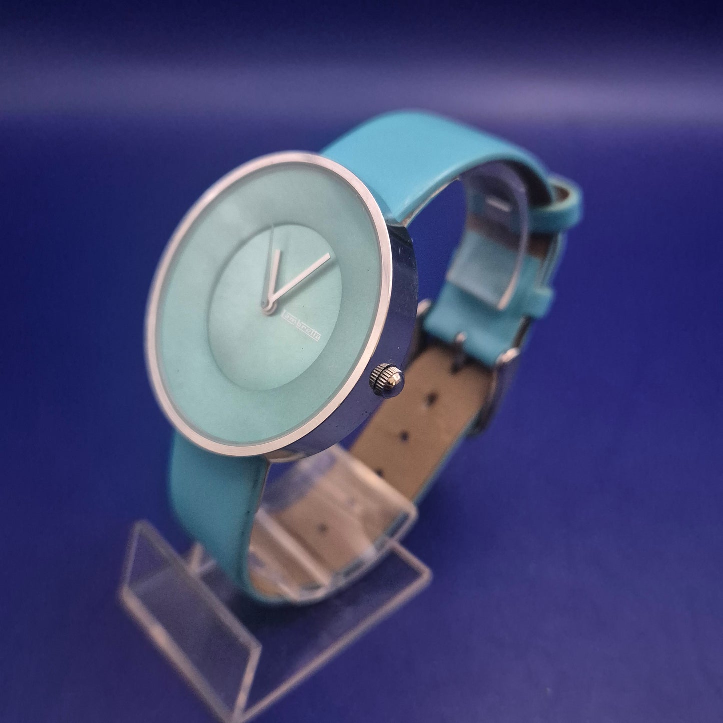 Moderne Lambretta Cielo Damen Uhr – Minimalistisches Türkis & Silber