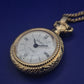 Vintage Glashütte Anhänger Uhr – Mechanik mit 17 Rubis aus der DDR