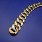 Massive Bicolor Panzerkette – Stilvolles Statement in Gold und Silber