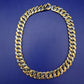 Massive Bicolor Panzerkette – Stilvolles Statement in Gold und Silber