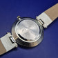 Funkelnde Platino Damen Uhr mit Strasslünette – Eleganter Look