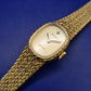 Edle Elgin Damen Uhr – Goldfarbenes Vintage Design mit Diamant-Akzent