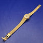Edle Elgin Damen Uhr – Goldfarbenes Vintage Design mit Diamant-Akzent