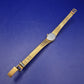 Edle Elgin Damen Uhr – Goldfarbenes Vintage Design mit Diamant-Akzent