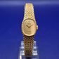 Edle Elgin Damen Uhr – Goldfarbenes Vintage Design mit Diamant-Akzent