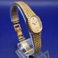 Edle Elgin Damen Uhr – Goldfarbenes Vintage Design mit Diamant-Akzent