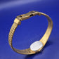 Edle Elgin Damen Uhr – Goldfarbenes Vintage Design mit Diamant-Akzent