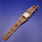 Stilvolle Adora Damen Uhr – Vintage-Look mit breitem Lederarmband