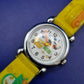 Bunte Kinder Uhr mit Auto-Motiven – Gelbes Silikonarmband für Entdecker