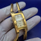 Elegante Damen Uhr – Goldenes Schlangenarmband & Vintage-Stil