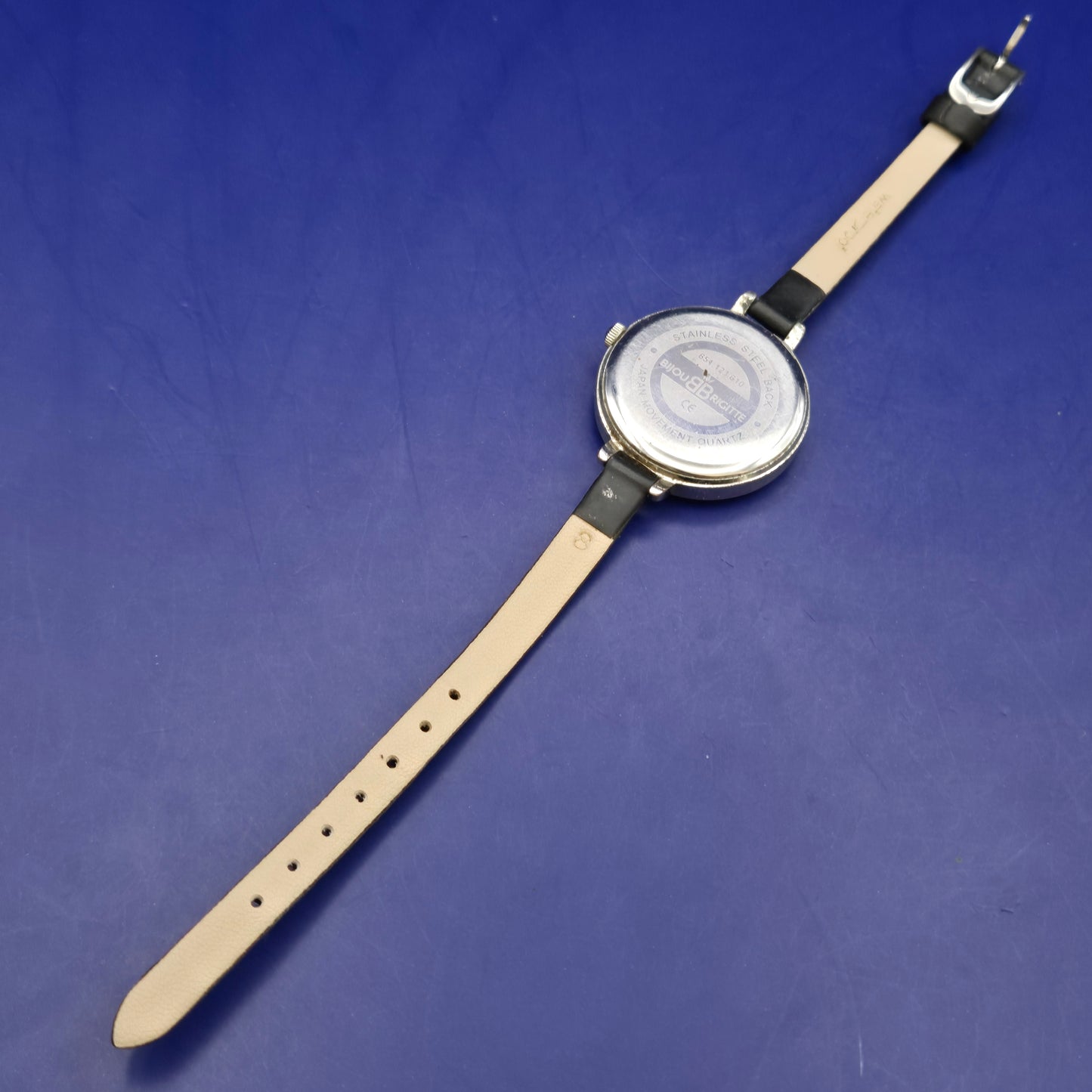 Elegante Bijou Brigitte Damen Uhr – Minimalistisches Design in Schwarz