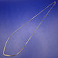 Elegante Flachpanzer Halskette in Gold-Optik – Zeitloses Accessoire