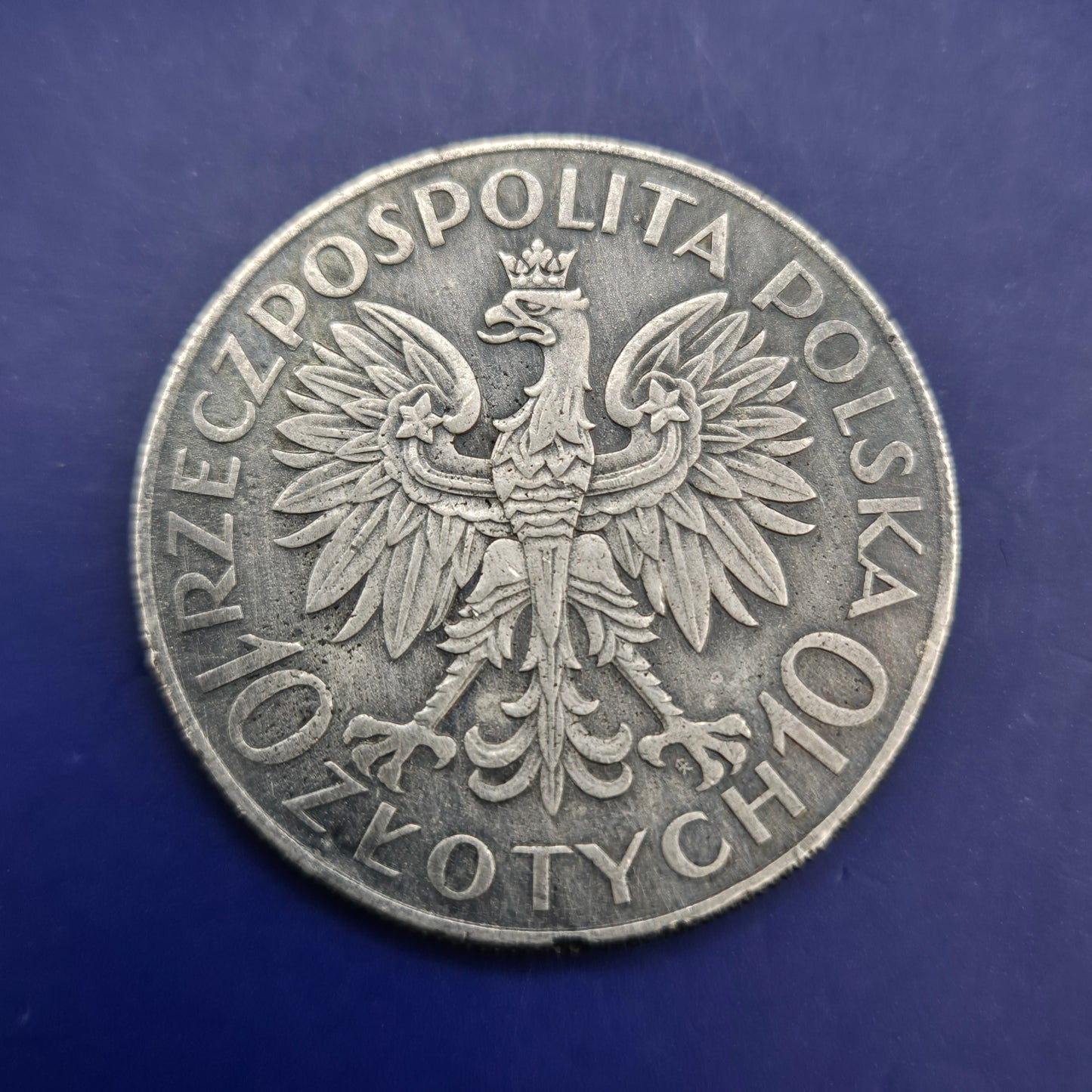 Polen 10 Zloty Silbermünze 1933 Romuald Traugutt – Seltenes Sammlerstück