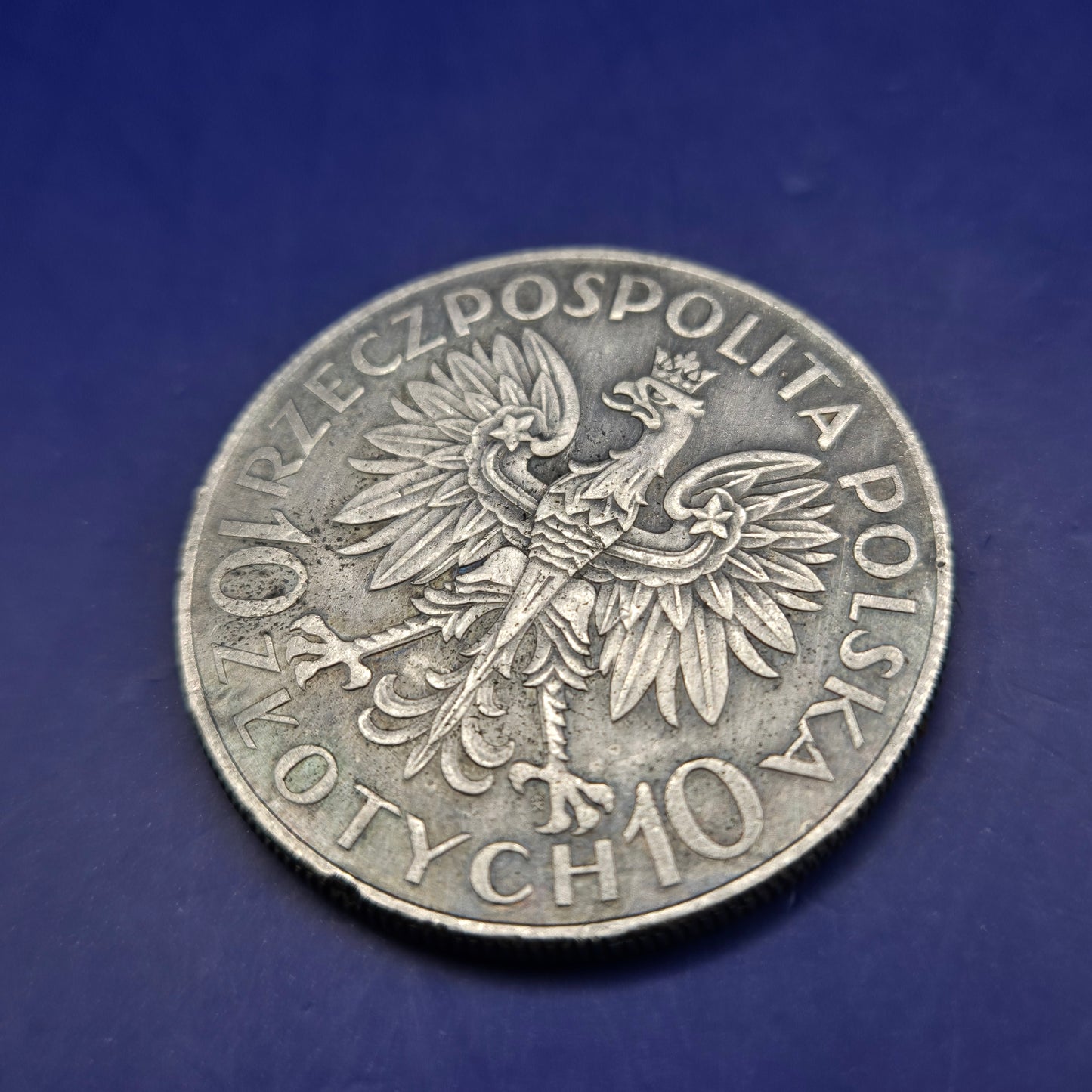 Polen 10 Zloty Silbermünze 1933 Romuald Traugutt – Seltenes Sammlerstück