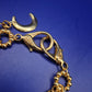Charmantes Goldfarbenes Bettelarmband – Verspielte Symbole für Damen