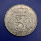 Historische 2,5 Gulden Münze 1959 – Juliana Koningin der Nederlanden