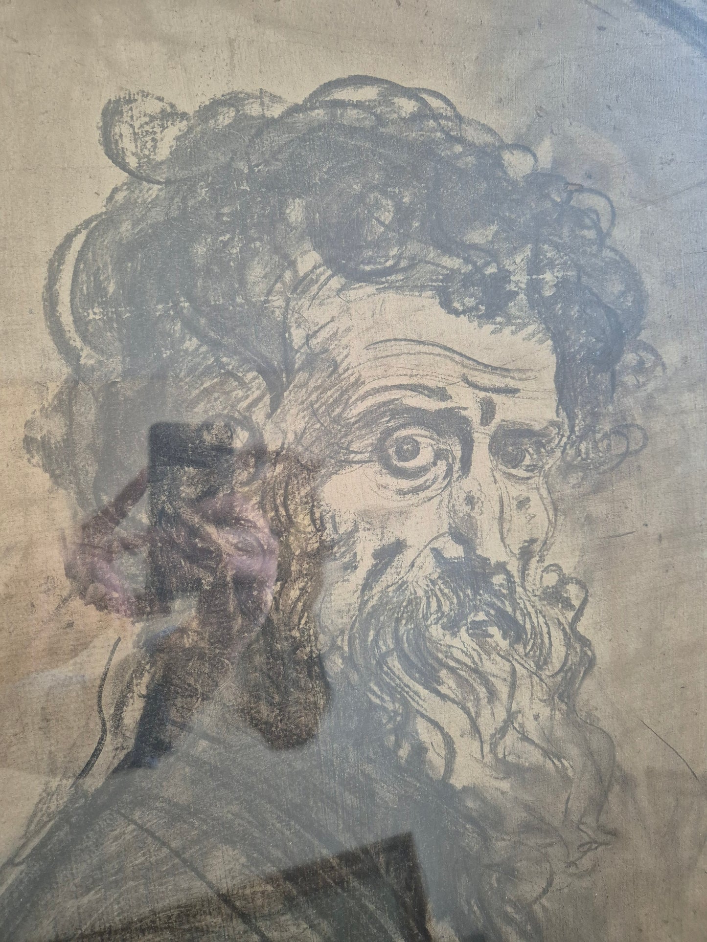 Leo Samberger (1861–1949) Gemälde Ausdrucksstarkes Herrenporträt 96x80cm