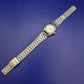 Klassische Dugena-Matic Damen Uhr – Vintage Eleganz aus Edelstahl