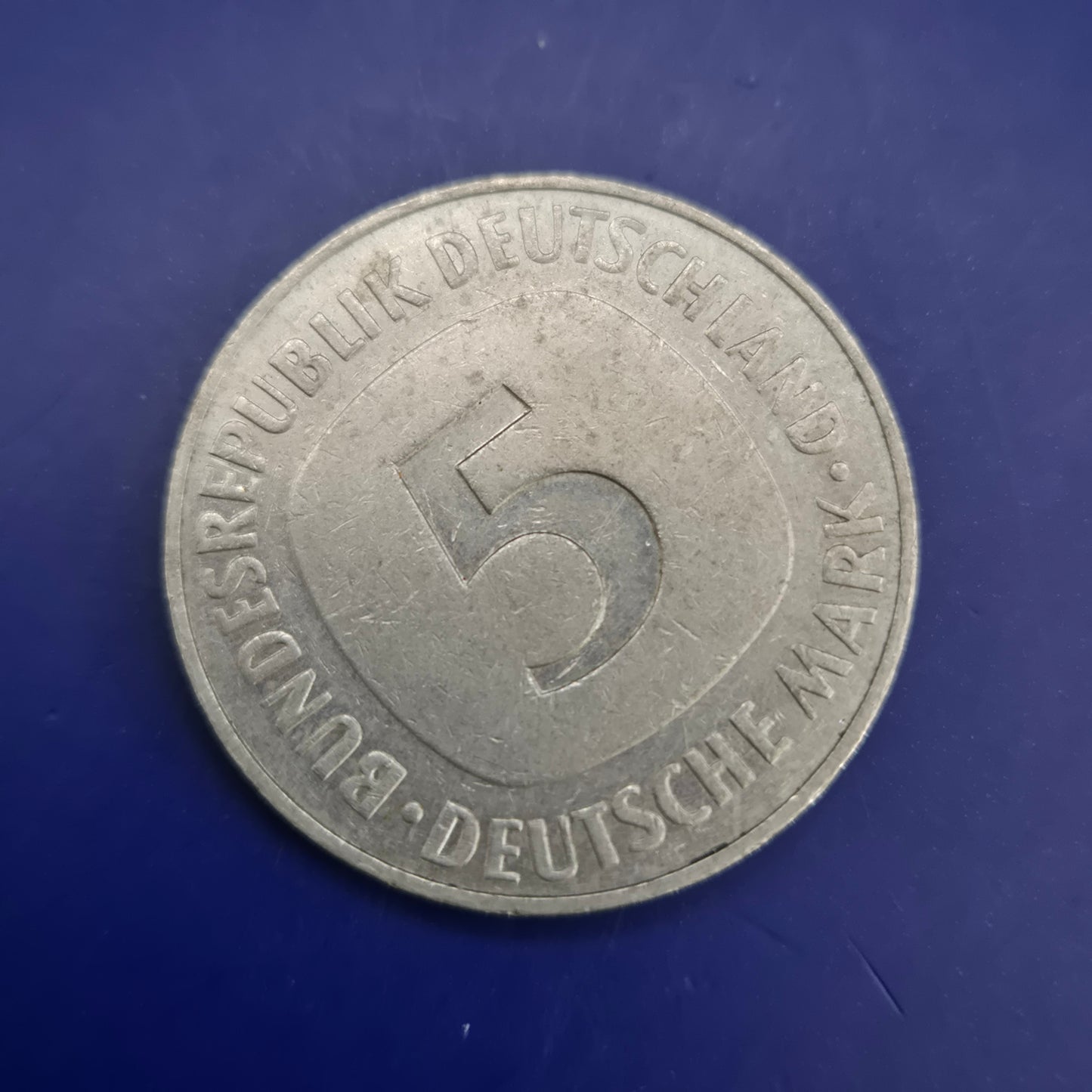 Seltene 5 Deutsche Mark Münze 1984 J – Sammlerstück Bundesrepublik Deutschland