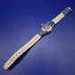 Stilvolle Damen Uhr mit blauem Zifferblatt – Exklusives Facettendesign