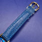 Stilvolle Damen Uhr mit blauem Zifferblatt – Exklusives Facettendesign