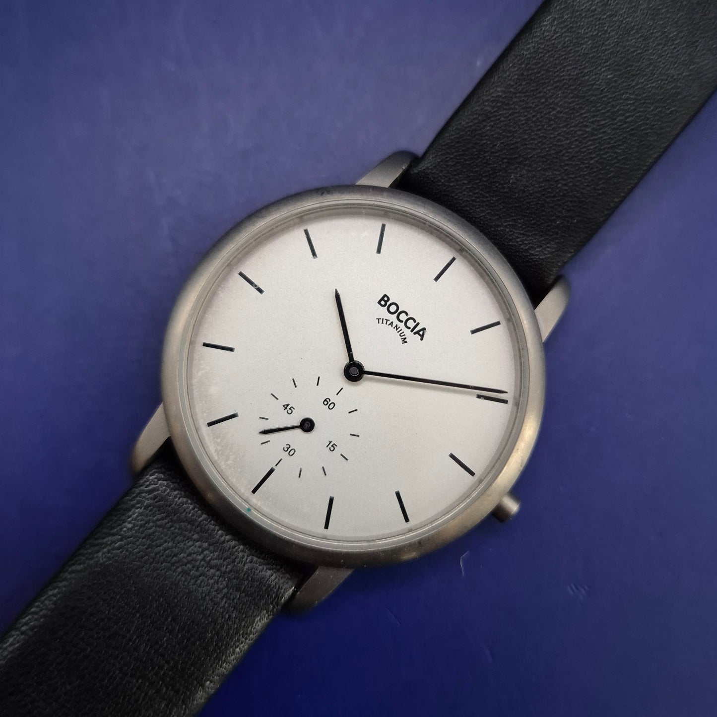 Elegante Boccia Titanium Herren Uhr – Minimalistisches Design aus Titan
