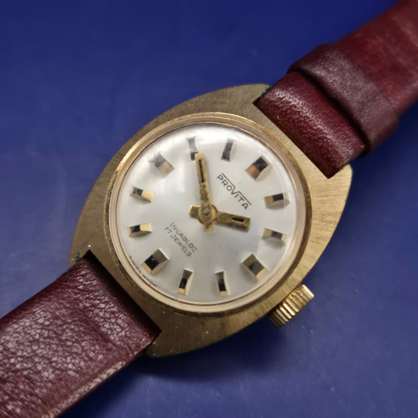 Klassische Provita Damen Uhr – Vintage Eleganz mit 17 Jewels