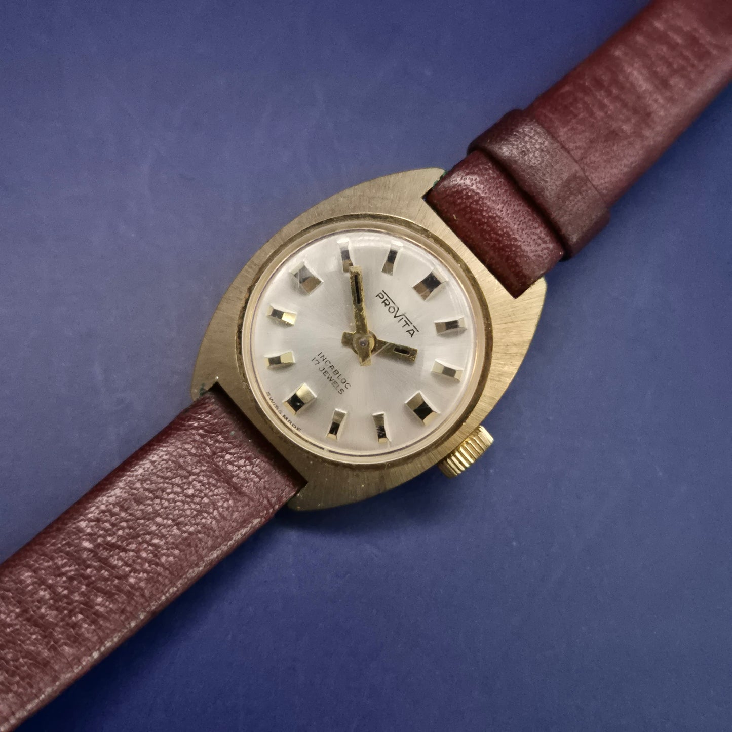 Klassische Provita Damen Uhr – Vintage Eleganz mit 17 Jewels