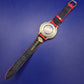Verspielte Santa Claus Damen Uhr – Festliches Design mit Glitzer-Zifferblatt