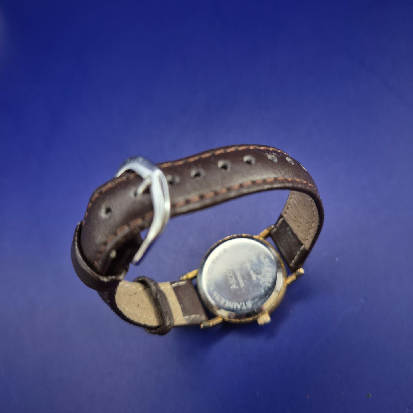 Klassische Ascot Damen Uhr – Zeitloses Design mit braunem Lederarmband
