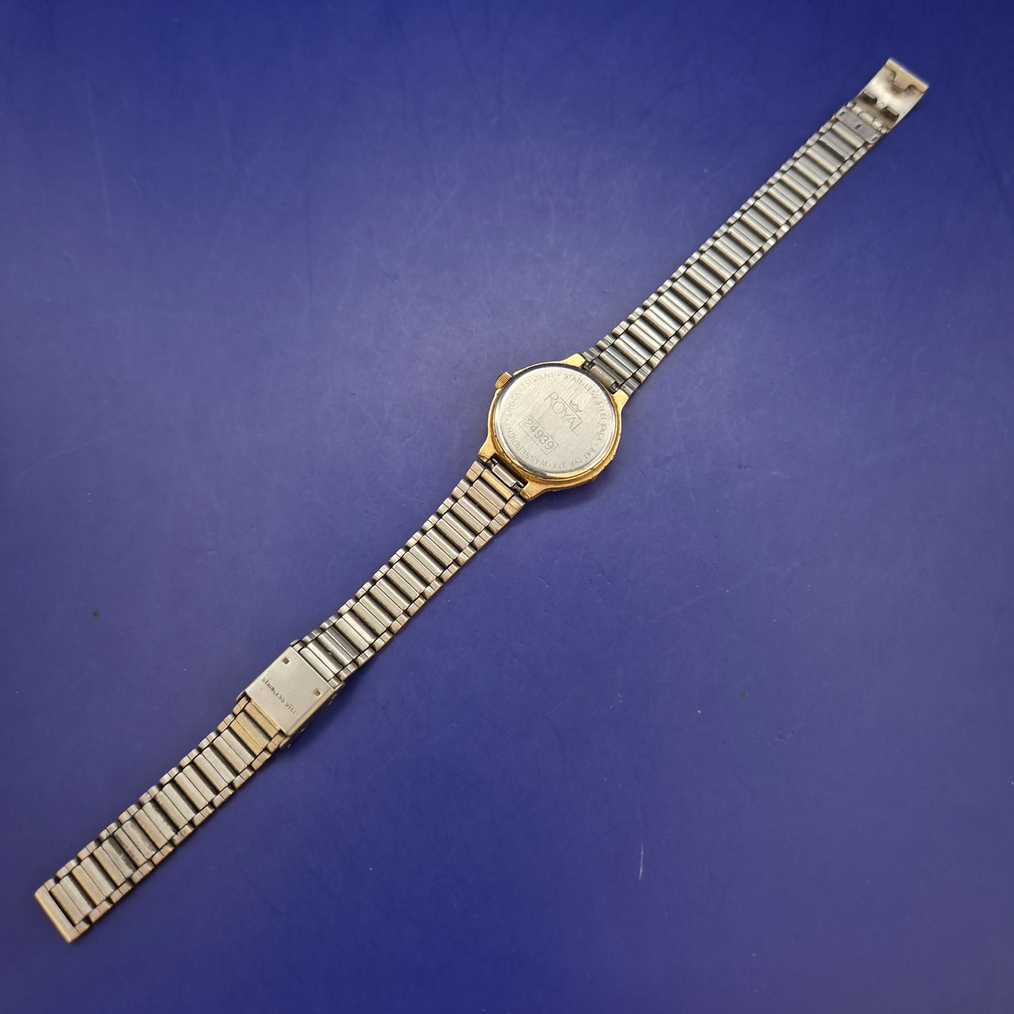 Klassische Royal Damen Uhr – Bicolor-Design mit römischen Ziffern