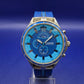 Sportliche Atlas For Men Herren Uhr – Markantes Blau & Chrono-Look