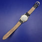 Schlichte Herren Uhr in Anthrazit – Zeitloses Design mit Lederarmband