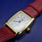 Elegante Eternal Love Damen Uhr – Klassisches Design in Gold & Rot
