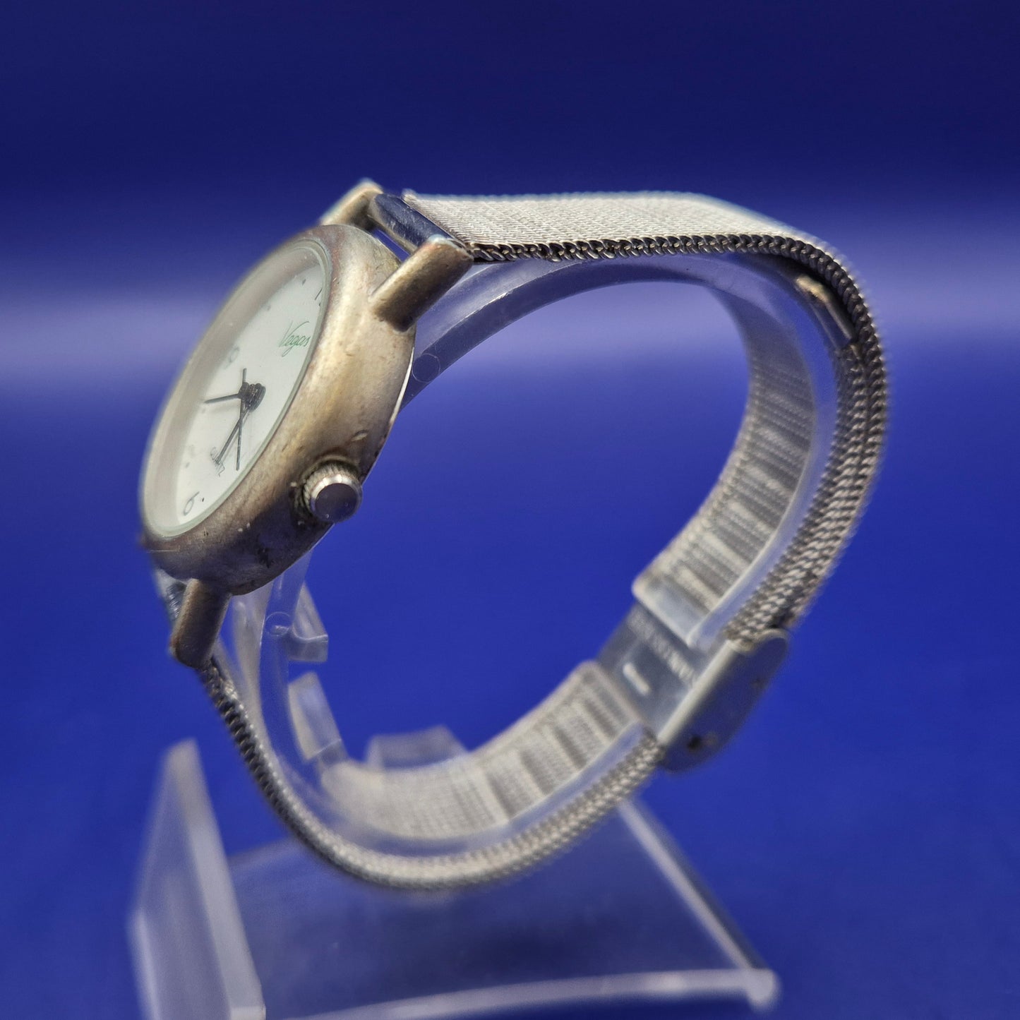 Klassische Vegas Damen Uhr – Schlichtes Design mit Milanaiseband