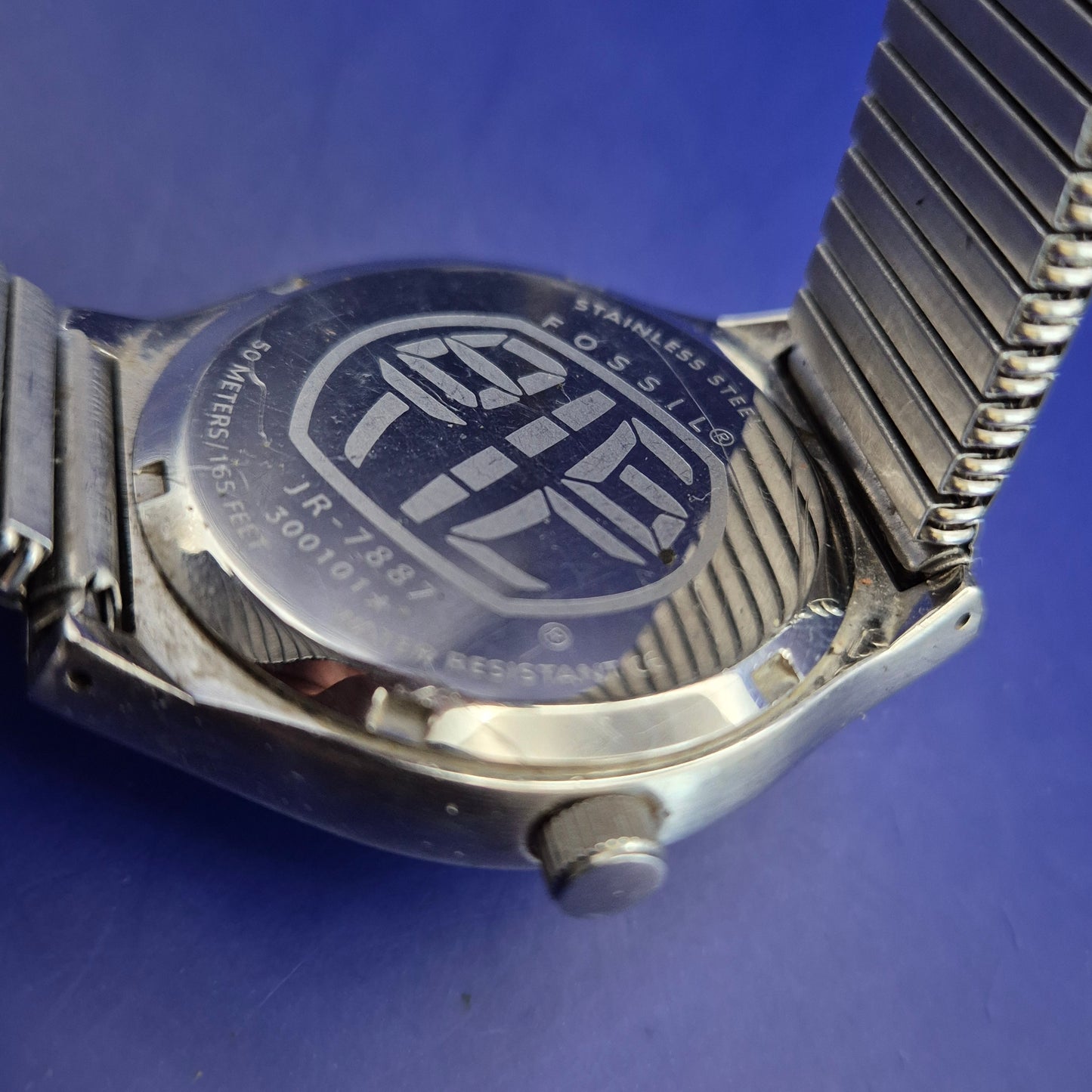 Moderne Fossil Damen Uhr Big Tic – Futuristisches Design mit Digital-Sekunde