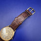 Klassische Rodania Herren Uhr – Elegantes Gold-Design mit Lederarmband