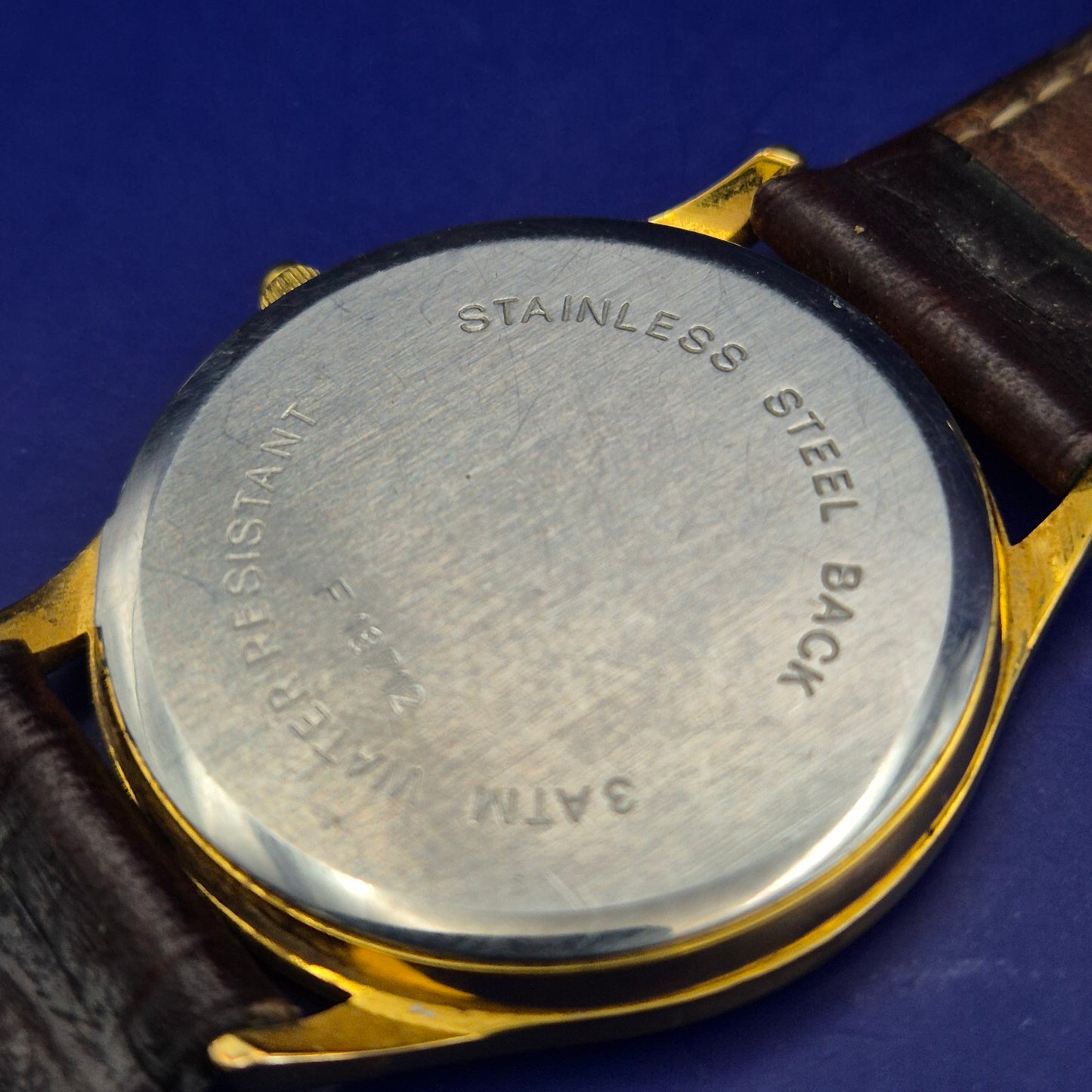 Klassische Rodania Herren Uhr – Elegantes Gold-Design mit Lederarmband