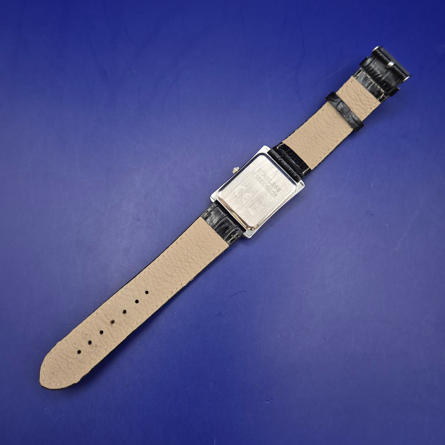 Klassische Herren Uhr mit schwarzem Lederarmband – Zeitloser Business-Look