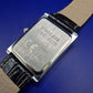 Klassische Herren Uhr mit schwarzem Lederarmband – Zeitloser Business-Look