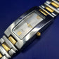Elegante Damen Uhr im Bicolor Design – Stilvolles Rechteck-Gehäuse