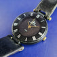 Klassische Meister Anker Damen Uhr – Schwarzes Design mit römischen Zahlen