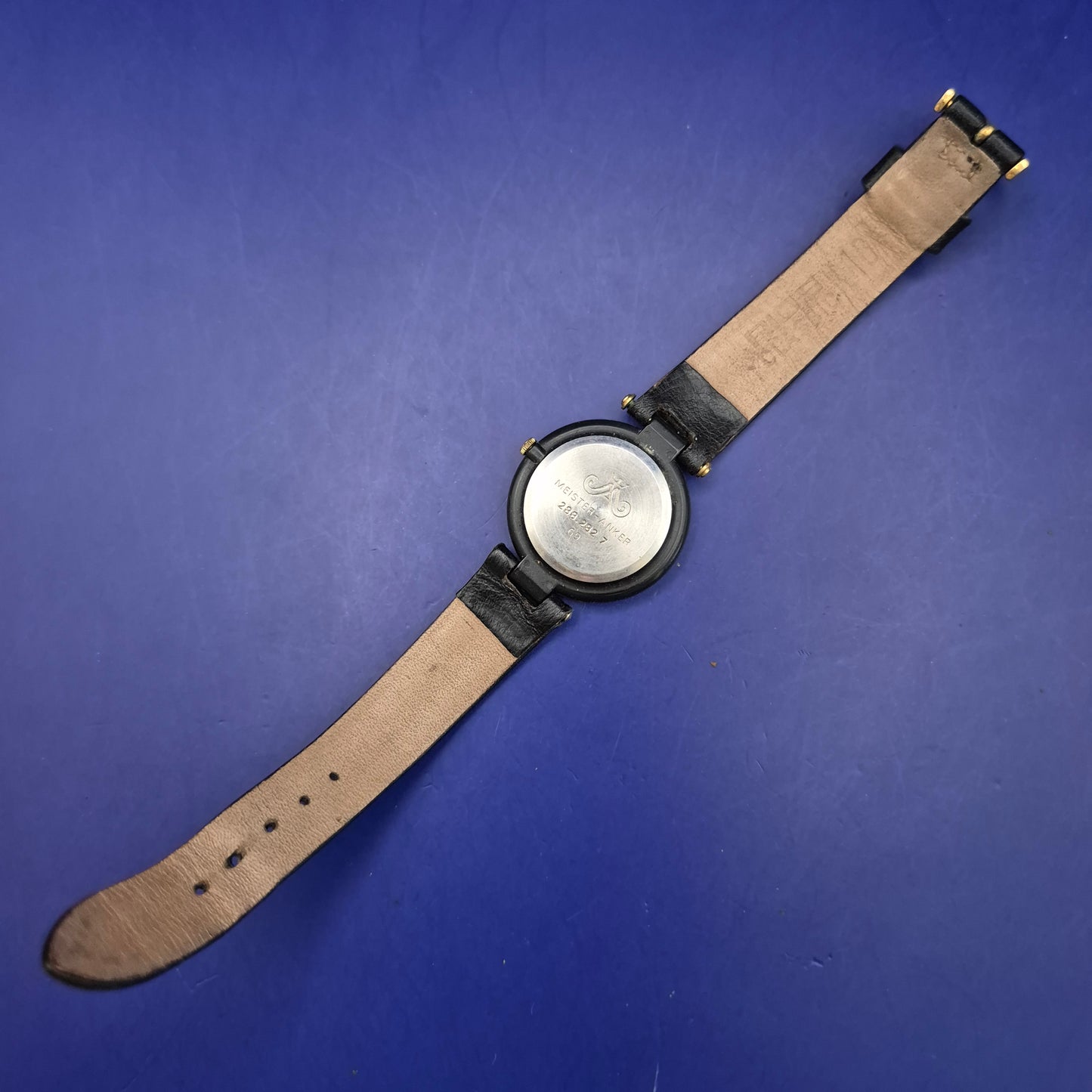 Klassische Meister Anker Damen Uhr – Schwarzes Design mit römischen Zahlen